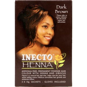 INECTO HENNA DARK BROWN