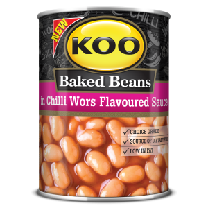 KOO B/BEANS IN CHILLI WORS