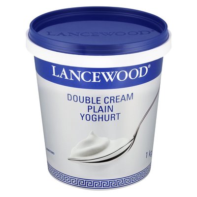 L/WOOD YOG D/CREAM PLAIN