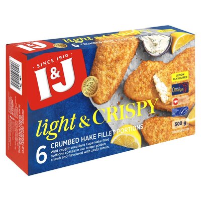 I&J LIGHT&CRISPY LEMON