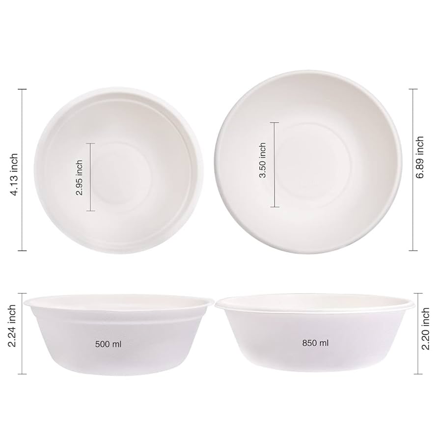 BOWL OZZ WHITE 5"