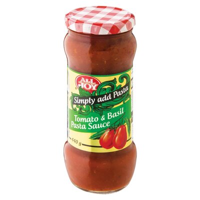 ALL JOY PASTA SAUCE TOM & BASIL