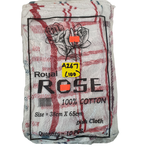 CLOTH N DISH ROSE 38X65