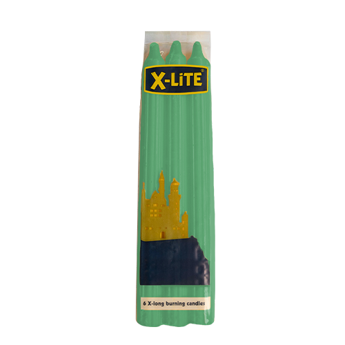 CANDLE XLITE GREEN COLOUR