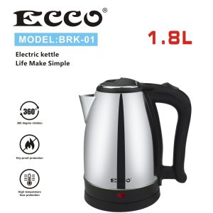 ELEC KETTLE ECCO S/STEEL
