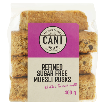 BAKERS GM RUSKS MUESLI