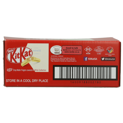 NESTLE KIT KAT 4 FINGER WHT