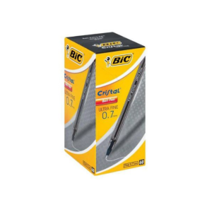 PEN BIC CRYSTAL U/FINE BLACK