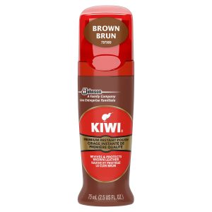 KIWI LIQUID POLISH BROWN