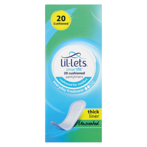 LIL-LETS P/LINERS UNSCENTED