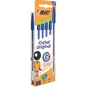PEN BIC CRYSTAL X/LIFE BLUE 10S