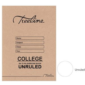 BOOK A4 EXERCISE UNRULED 72PG