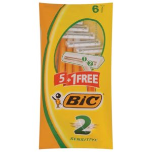 BIC RAZOR 2 SENSITIVE 5S+1 FREE