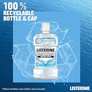 LISTERINE M/WASH ADVANCED WHITE