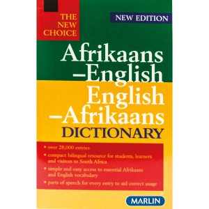 DICTIONARY AFRIKAANS-ENGLISH