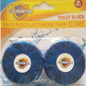 CLOSEMYER TOILET BLOCKS 4`S