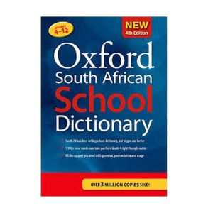 DICTIONARY OXFORD SA 4TH EDITION