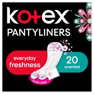 KOTEX P/LINERS M/FIT SCENTED