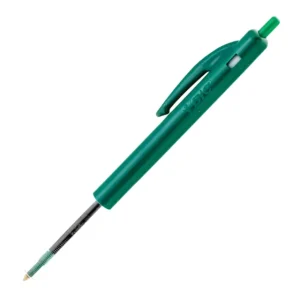 PEN BIC CLIC MED GREEN