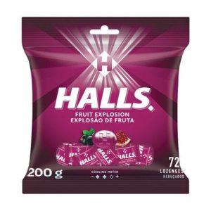 HALLS LOZENGES F/EXPLOSION