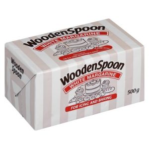 WOODEN SPOON WHITE