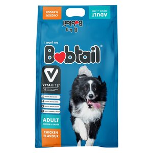 BOBTAIL D/FOOD CHICKEN MED/LARGE