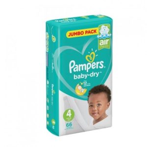 PAMPERS ACTIVE J/P #5 52S