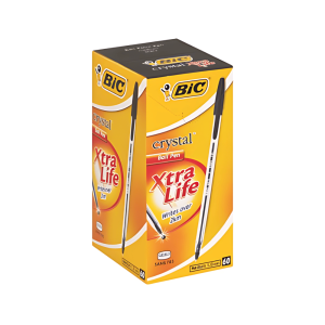 PEN BIC CRYSTAL ASST 3S