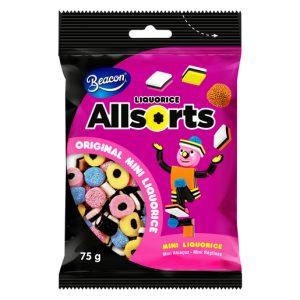 BEACON ALLSORTS LIQUORICE MINI
