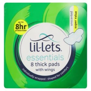 LIL-LETS E/PADS UNSCENTED