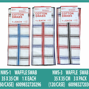 CLOTH N SWAB WAFFLE 35X35CM