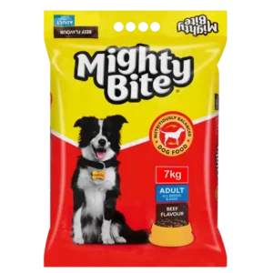 DOG FOOD MIGHTY BITE BEEF