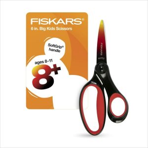SCISSORS SCHOOL RED/BLACK