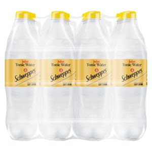 COKE 1LT COLA/SCHWEPPES ASST CASE