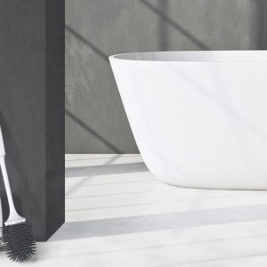LZ SILICONE TOILET BRUSH SET