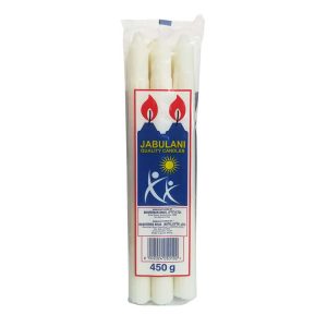 CANDLES NEWDEN JABULANI WHT