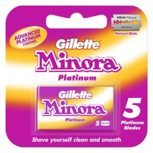 GILLETTE MINORA PLATINUM BLADES