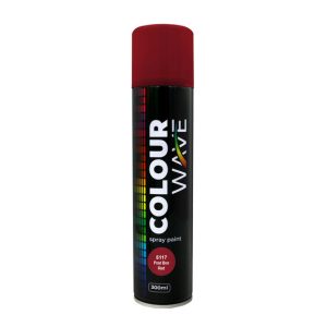 COLOUR WAVE POST BOX RED