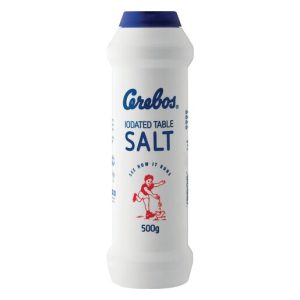 SALT CEREBOS FLASK