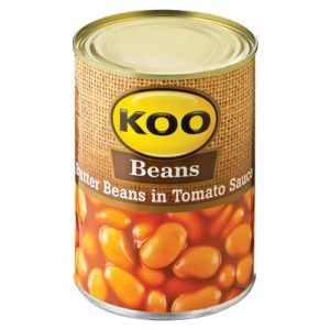 KOO BUTTER BEANS IN T/SAUCE